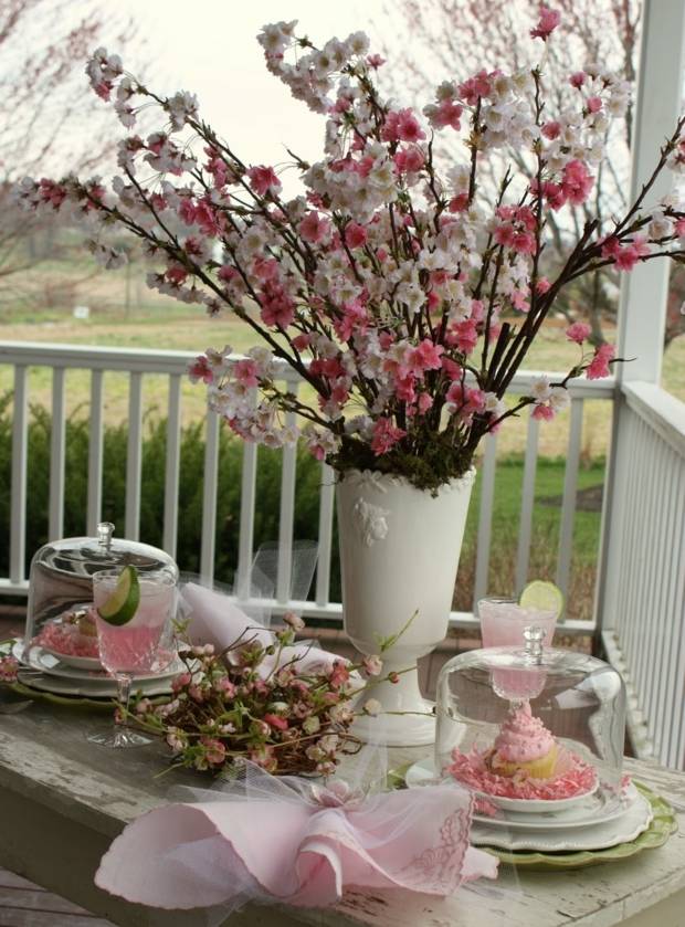 flor fresca guardanapos de jardim shabby chic