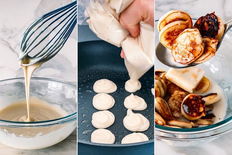 Panquecas cobrem receitas de café da manhã com rapidez e facilidade Receita de cereais de panqueca