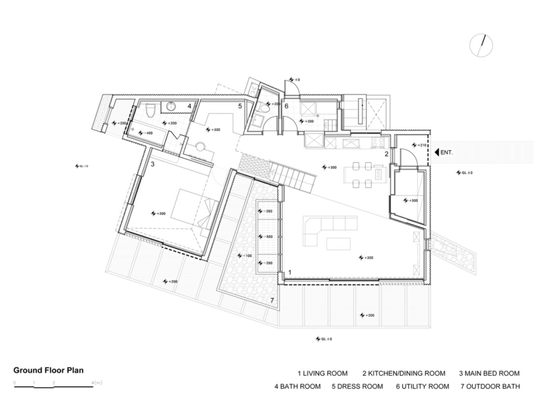 piso em parquet-piso térreo-plano-arquitetura-design moderno