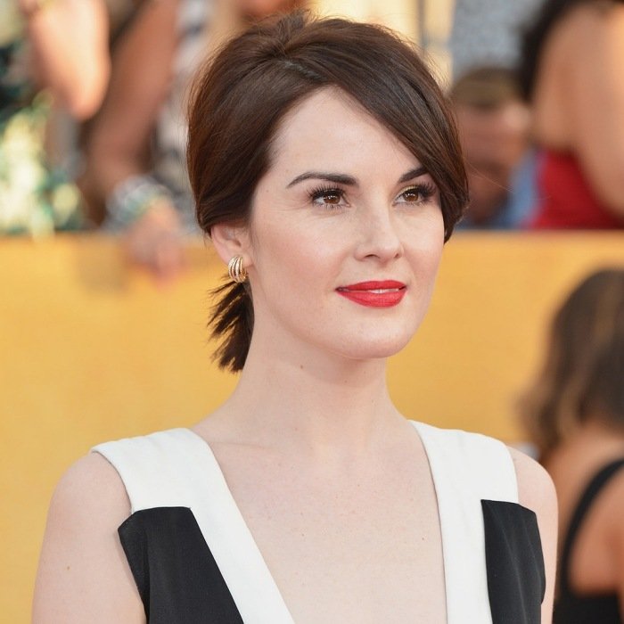 penteado-no-pescoço-pônei-penteado-para o lado-penteados-michelle-dockery