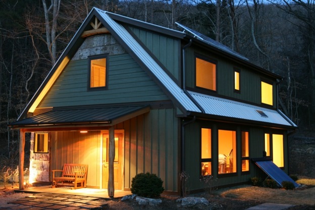 casa passiva para economizar energia projeto de telhado de energia solar