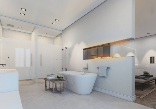 minimalista-design-banheiro-bio-lareira-parede-banheira-autônomo