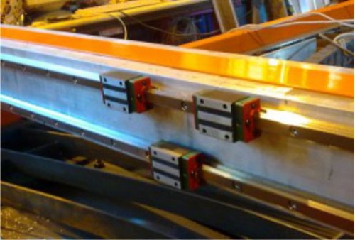 Gør-det-selv CNC plasmaskærer installation af skinnestyr