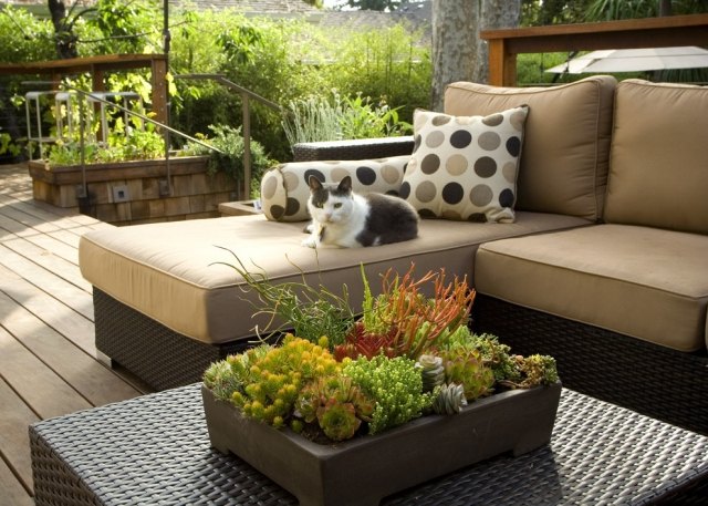 móveis de vime para jardineiro travesseiro para jardim