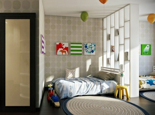 Prateleira do quarto infantil da Ideas