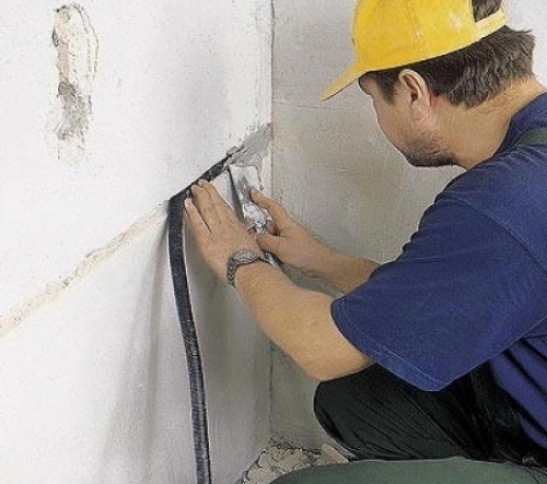 Installation af skjulte ledninger