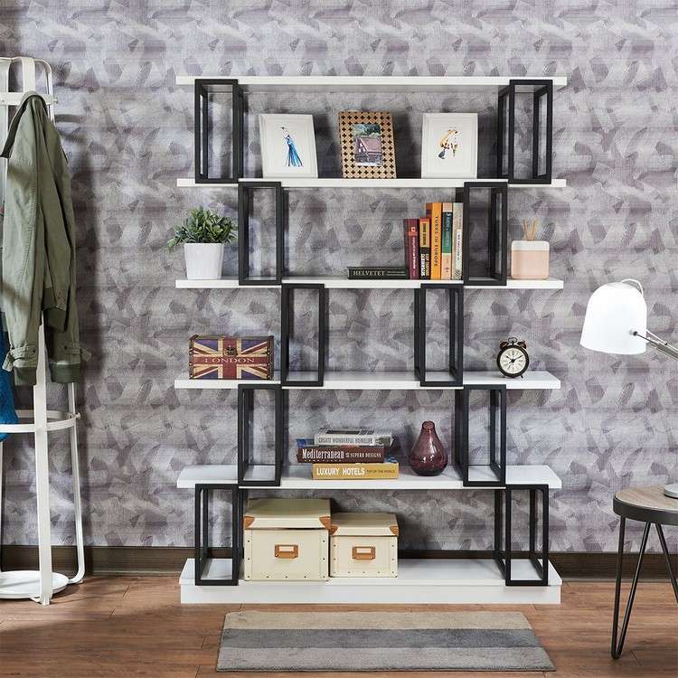 Decore prateleiras abertas Sala de estar Dicas de decoração Tendências da vida no outono