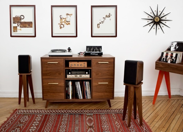 Atocha-Deisgn-armazenamento-móveis-para-toca-discos-madeira maciça