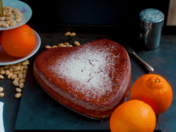receita de bolo de laranja de chocolate cozimento sem lactose