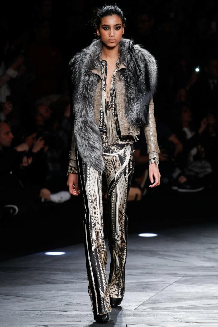 Impressão têxtil Roberto Cavalli