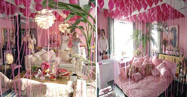 Apartamento rosa por Betsey Johnson