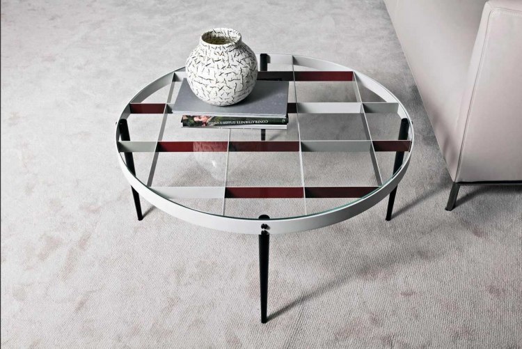mesa lateral-redonda-vidro-placa-metal-pés-preto-net-D.555.1-Gio-Ponti