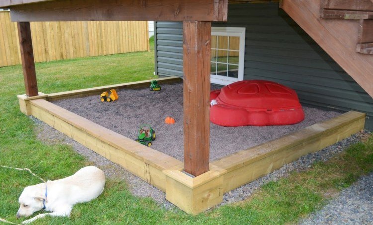 Build-it-yourself-sandpit-large-design-varanda-simple-wooden-frame