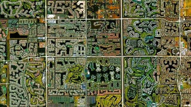 imagens do satélite Boca Raton Florida USA