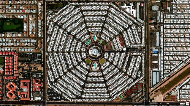 imagens de satélite Mesa Arizona USA world america