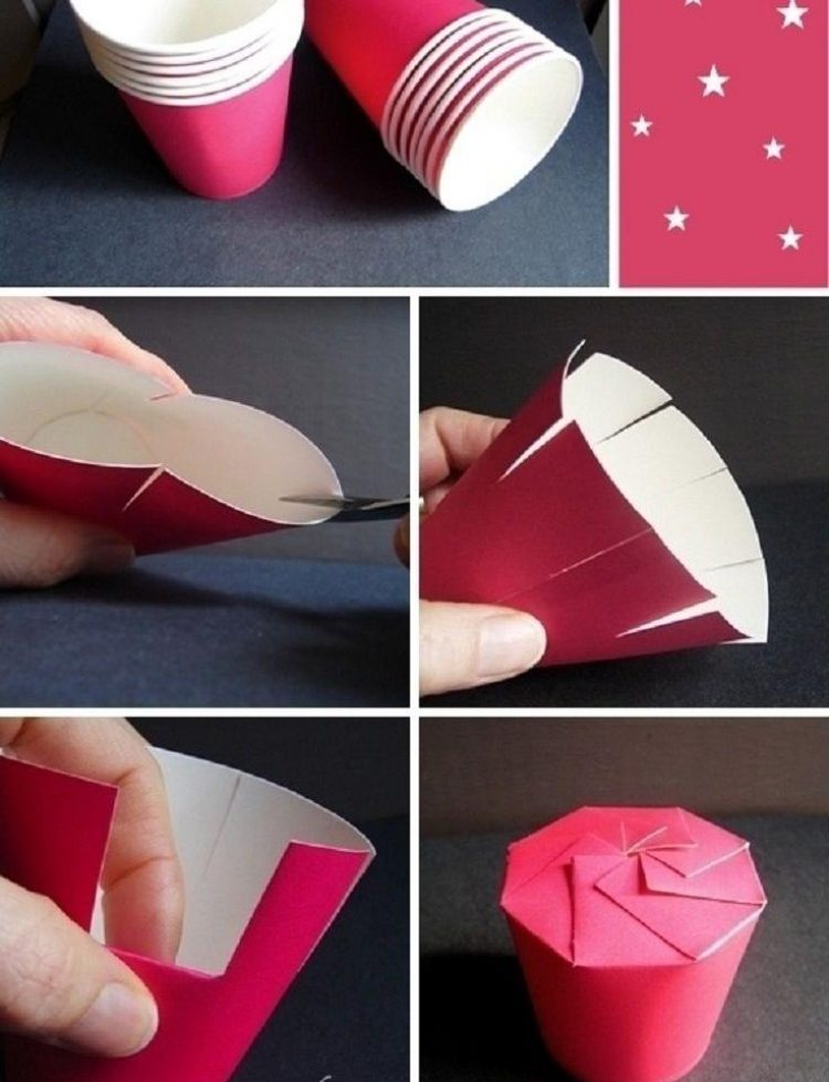 caixa-tinker-idea-paper-cup-fold-instruções