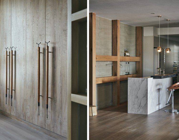 Cozinha prateleiras de parede de mármore prateleiras de espaço de cozinha luzes pendentes