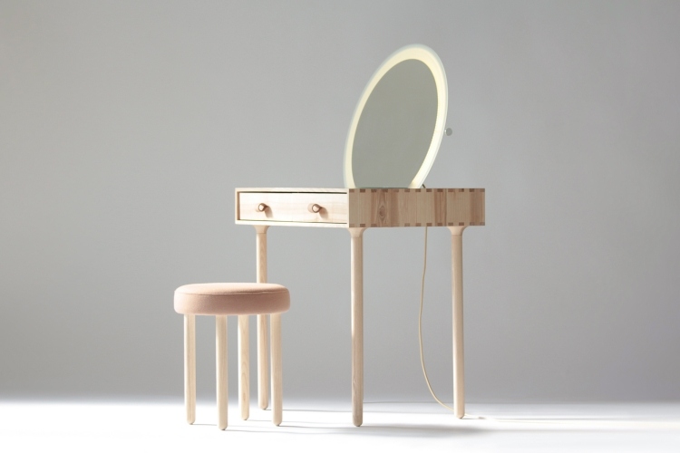 Penteadeira-com-espelho-madeira-design moderno-Codolagni-Avignon-No.1