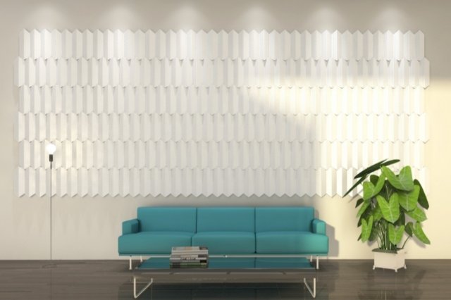 Revestimento de parede-teto-painéis acústicos-tessellate-pradodesign-ideas-decor-abstract