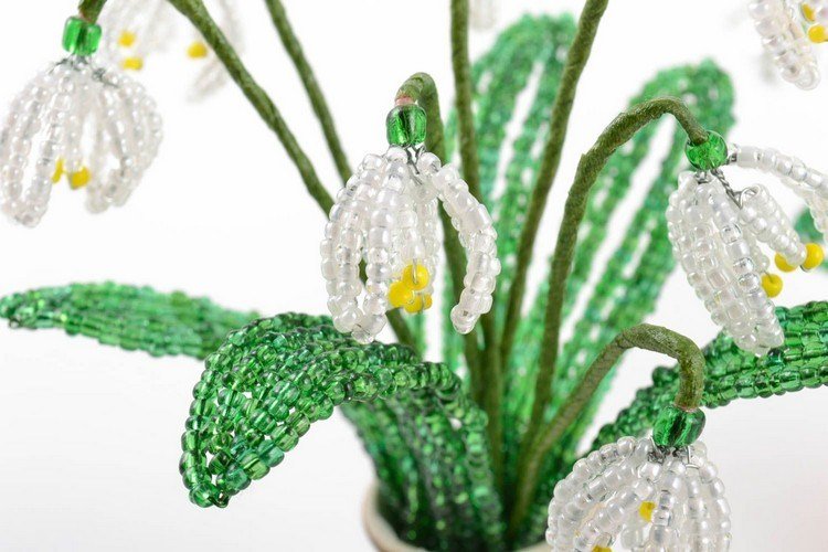 snowdrops-tinker-beads-wire-creative-decoration