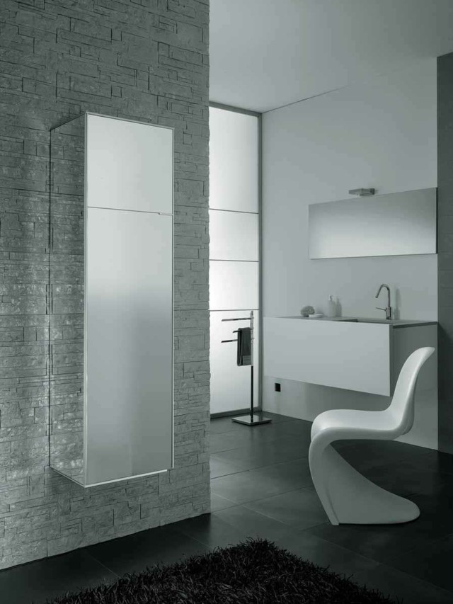 ideia de design minimalista vidro alto Astor moderno