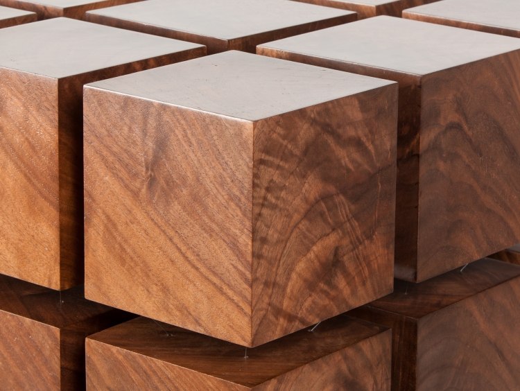 flutuante-móveis-futurista-design-mesa-madeira-material-visão detalhada