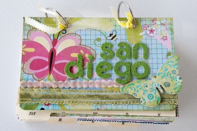 Livreto de ideias para scrapbooking tinker-butterflies-holiday-theme-san-diego-ring