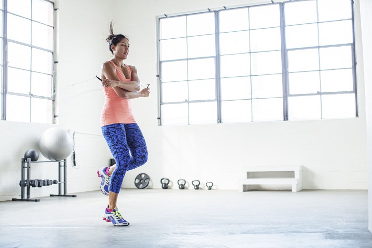 Cardio Training Jump Rope Fitness Exercícios Home HIIT Workout Plan