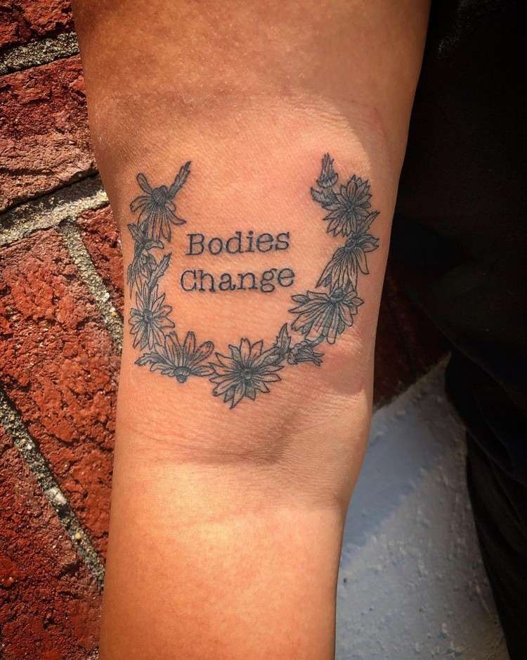 pequenas tatuagens com significado para as mulheres, o que é Body Positive Tattoo