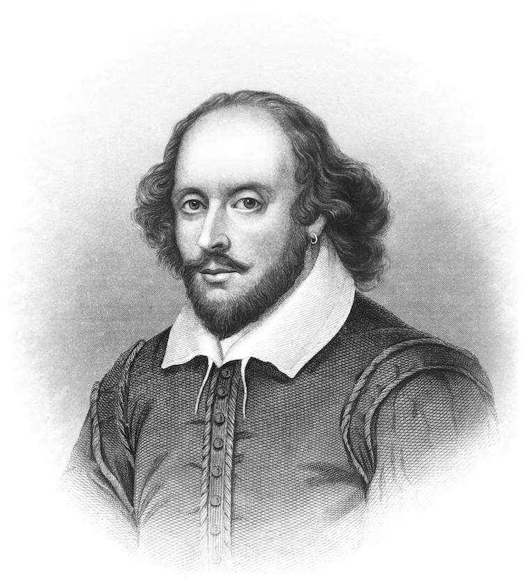 Shakespeare cita aforismos retrato de dramaturgo da literatura mundial de gênio