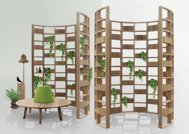 Privacidade-proteção-terraço-madeira-plantas-deesawat-parede-prateleira-jardim-plantas