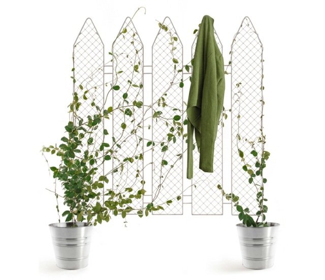 Divisória da sala plantador de metal treliça original Reka Design