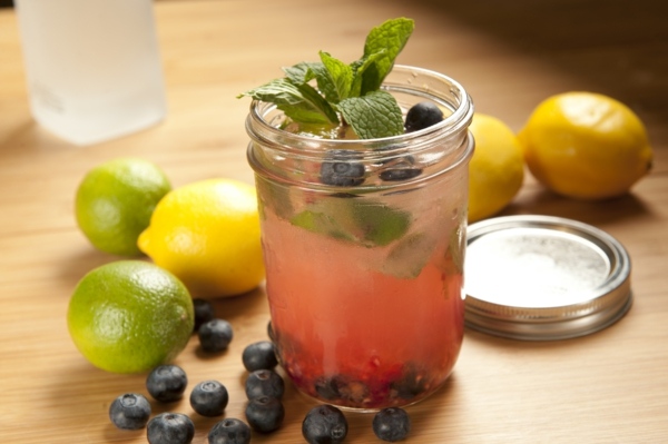 Açaí com limão na América do Sul saudável