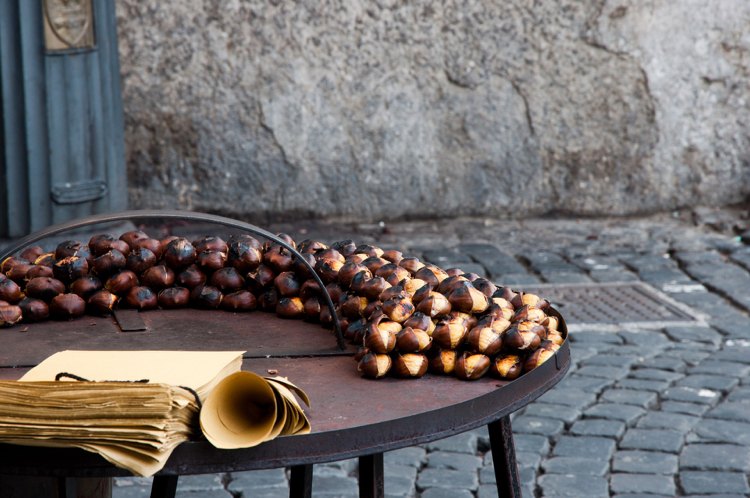 castanhas ingredientes saudáveis ​​vitaminas torradas