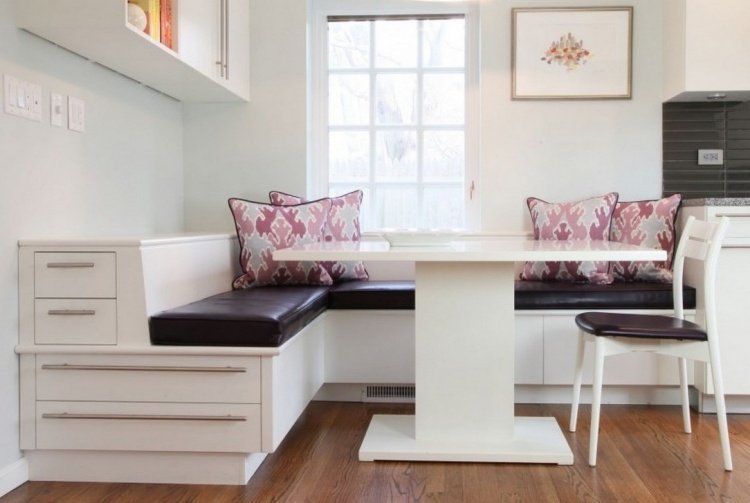 banco-sala-de-jantar-construa-você-espaço-armazenamento-gavetas-assento-almofadas-estofamento-couro sintético