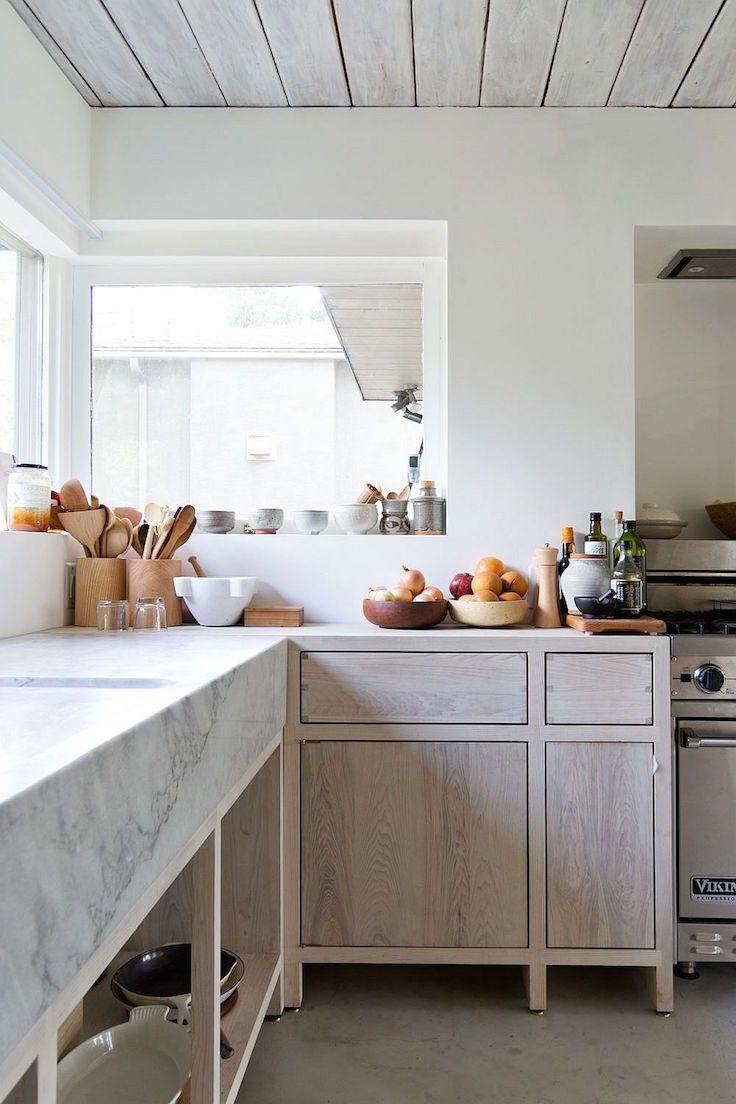 Ideias para decoração de cozinha escandinava gabinete de madeira cozinha de mármore tendências de vida