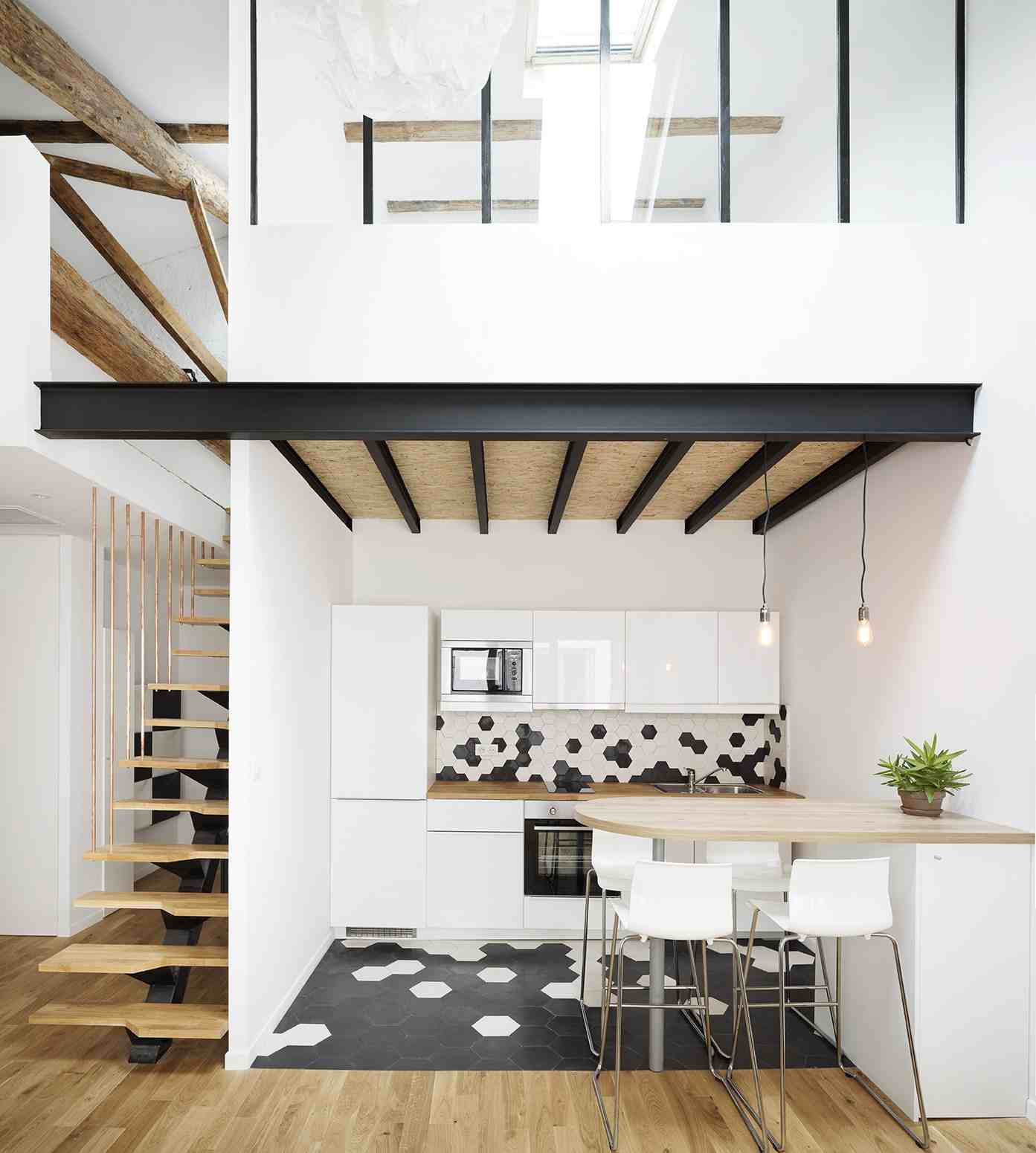 Cozinha estilo de vida escandinavo criar ideias pequena cozinha mesonette apartamento