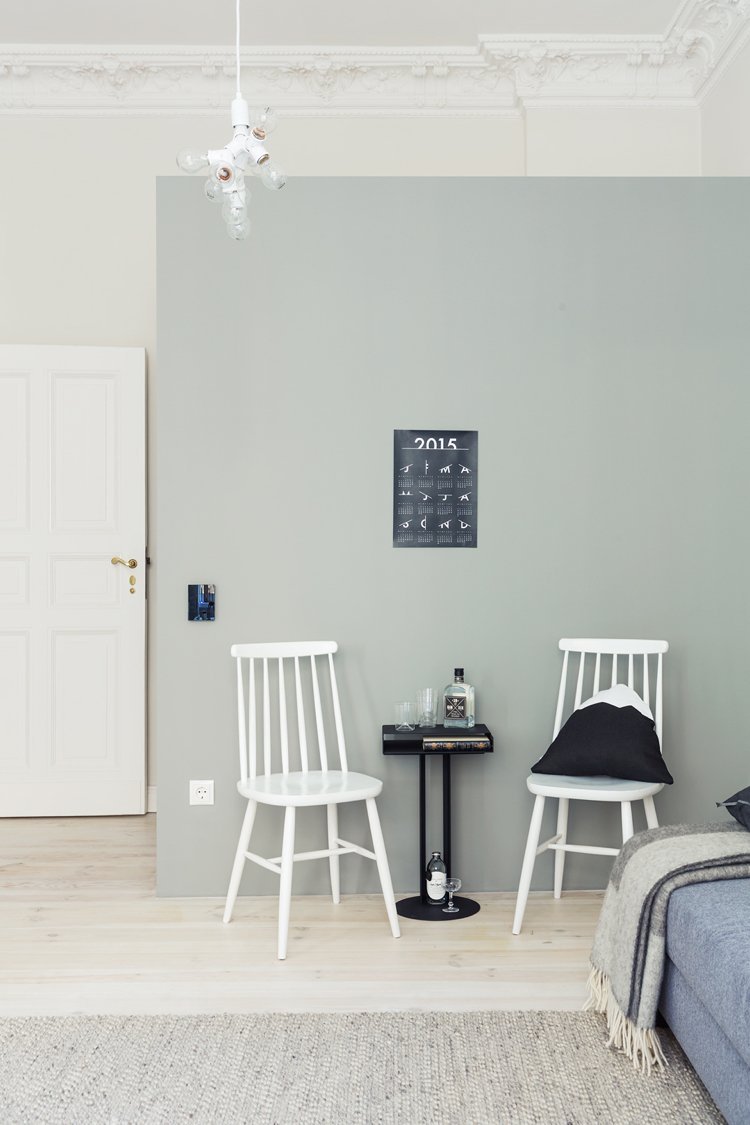 Tapete escandinavo -design-tecido-cinza-moderno-minimalista