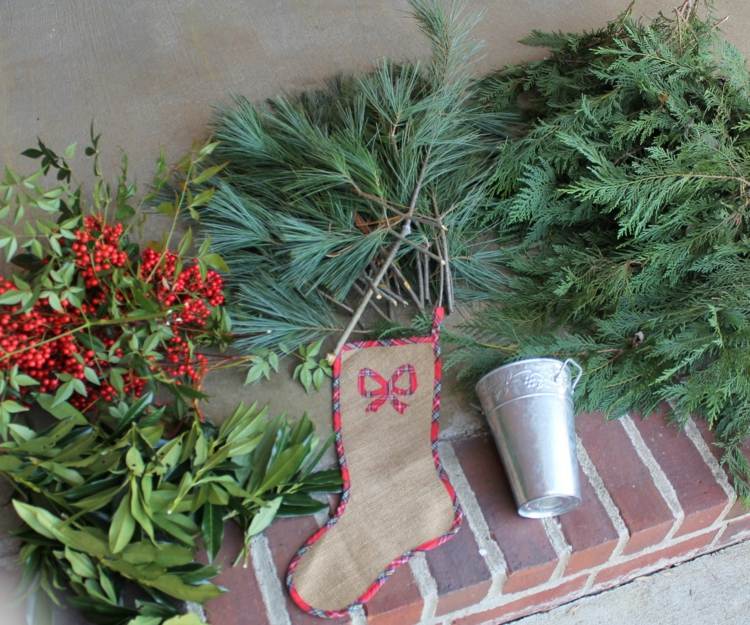 ramos de abeto recém-cortados decore o natal você mesmo mantenha o abeto verde fresco