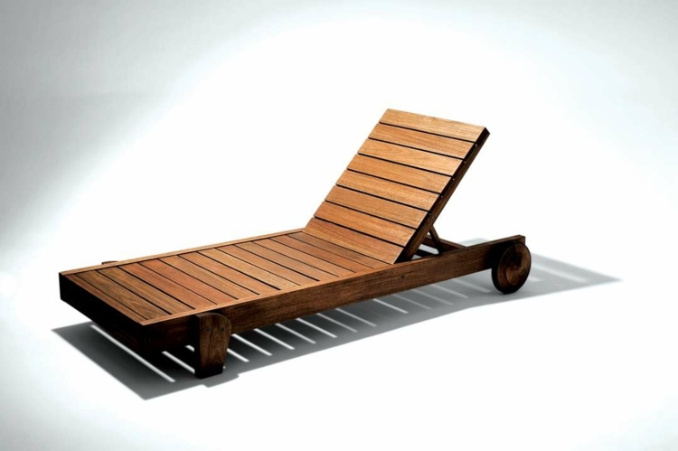 assento móveis verão chaise longue timbó design de madeira ao ar livre