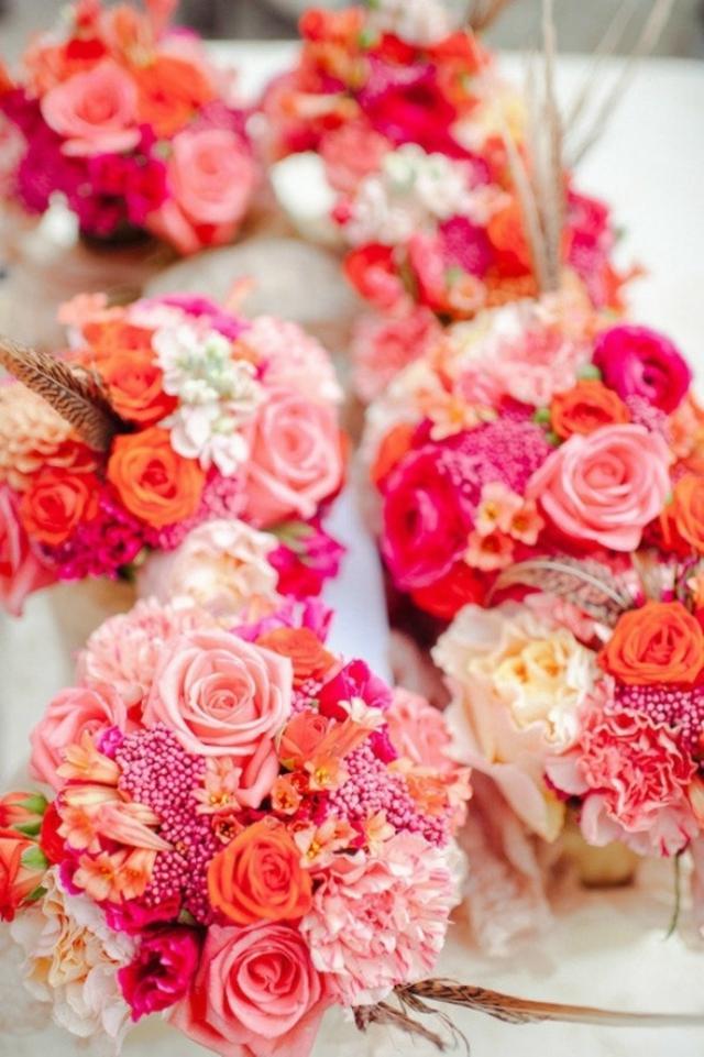 flores rosa nuances decoração casamento romance