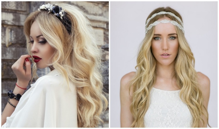penteados de verão-hairband-ideas-open-hair-beach-waves