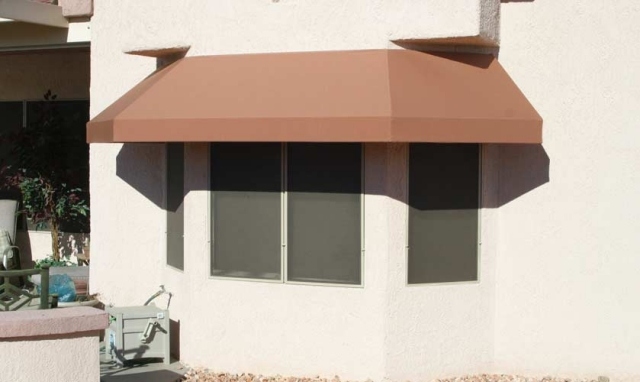 tipos de toldo de janela de design prático de toldos de fachada de proteção solar