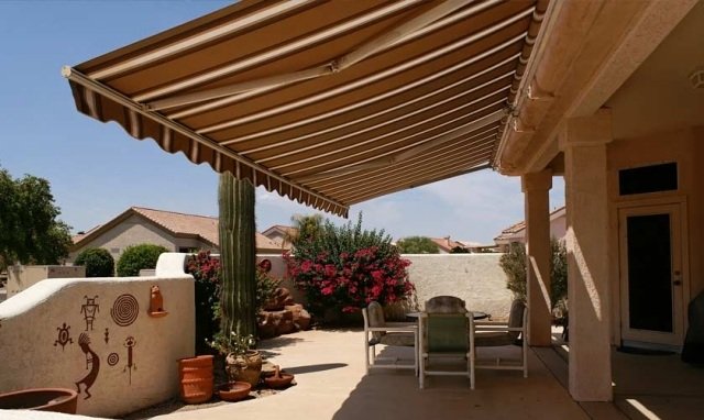 Toldo de proteção solar com design individual varanda e terraço toldo de braço articulado