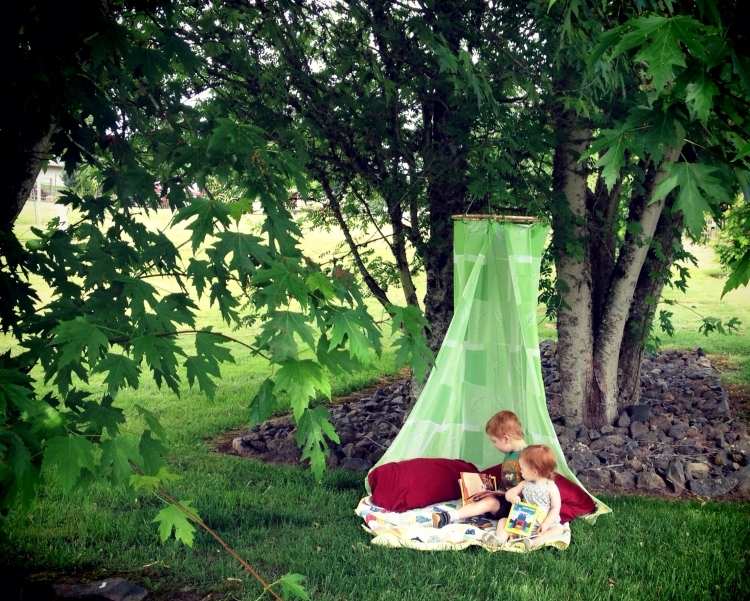 equipamento-jardim-crianças-brincar-tendas-gramado-ao ar livre-teto-cortina de chuveiro
