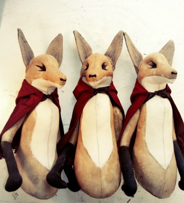 Brinquedos de raposas - costura a si mesma - conto de fadas sendo-senhor-tentilhão