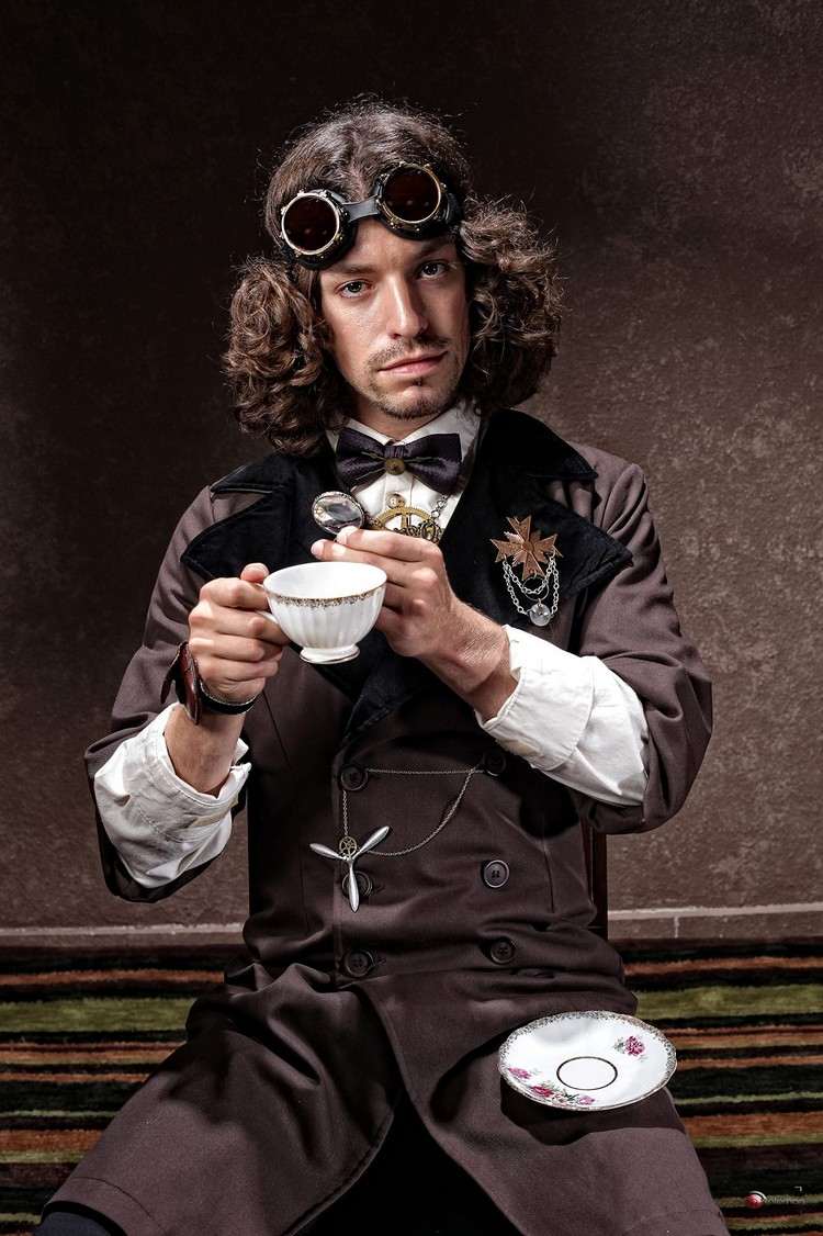 fantasia steampunk-faça-você-mesmo