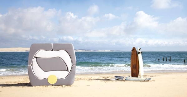 Móveis de praia para o designer chill-out Móveis modulares para sentar