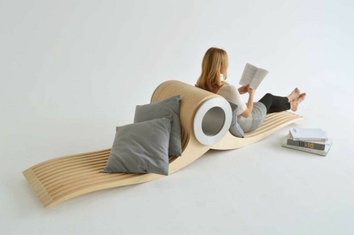 exocet design Stéphane Leathead idea móveis almofadas de madeira