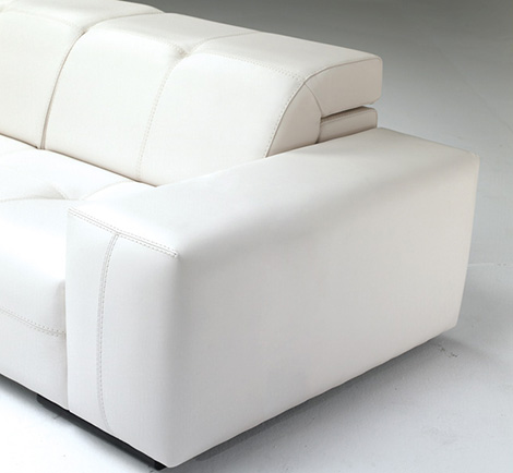 Som surround - sofá MP3 by Natuzzi - branco